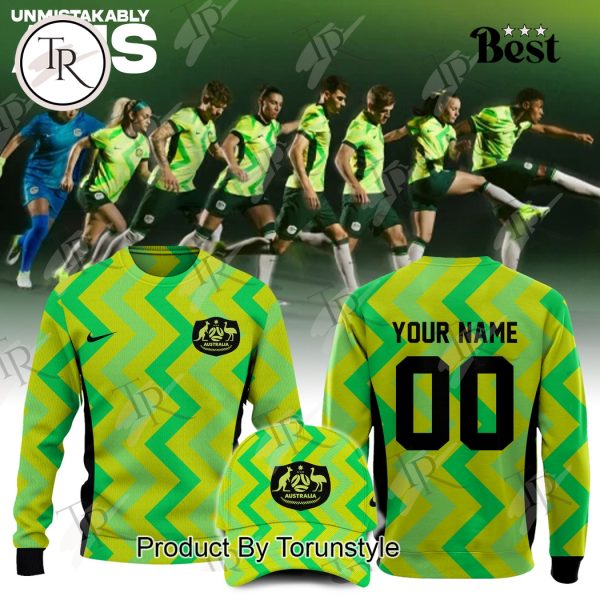 Australia National Football Team 2025 Limited Edition Custom Name Hoodie