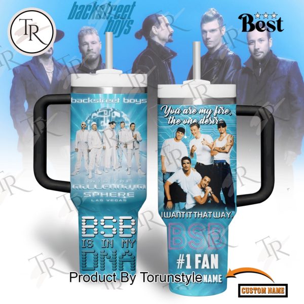 Backstreet Boys “I Want It That Way” Custom Name 40oz Tumbler