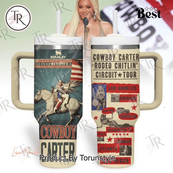 Beyoncé Cowboy Carter Rodeo Chitlin’ Circuit Tour 40oz Tumbler