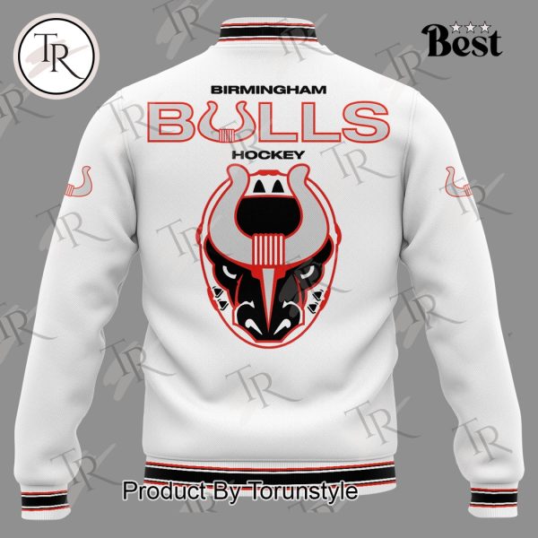 Birmingham Bulls 2025 Limited Edition Baseball Jacket – White