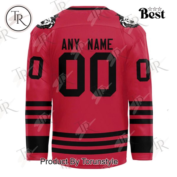 Reading Royals Red Knights 2025 Limited Edition Custom Name Hockey Jersey