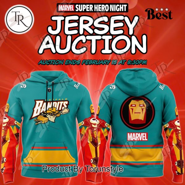 Buffalo Bandits Marval Supper Hero Night 2025 Limited Edition Hoodie