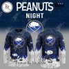 Buffalo Sabres Peanuts Night 75th Anniversary Hockey Jersey – Blue