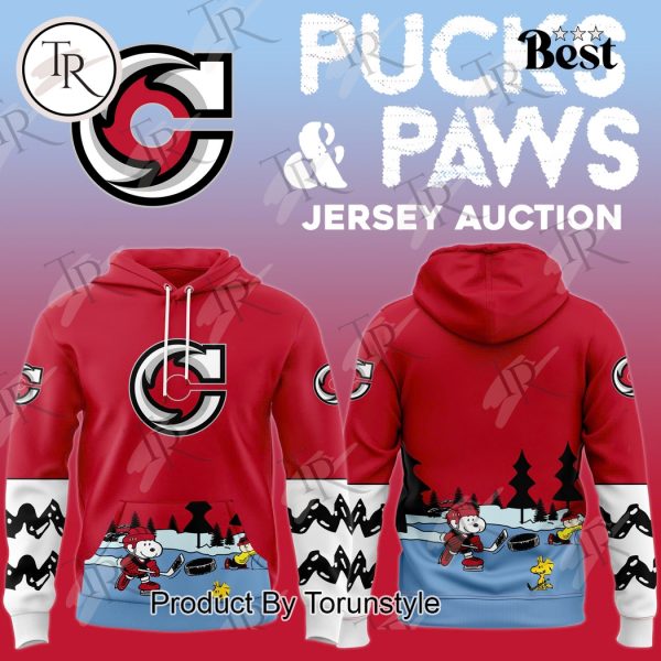 Cincinnati Cyclones Pucks and Paws 2025 Limited Edition Hoodie