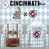 Cincinnati Cyclones “Brewed For Battle” Zinzinnati Steins Night 2025 Hoodie