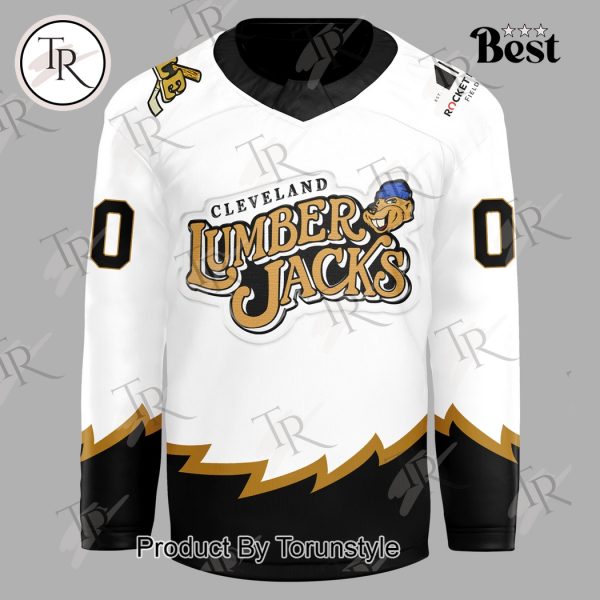 Cleveland Monsters Lumber Jacks Weekend Custom Name Hockey Jersey