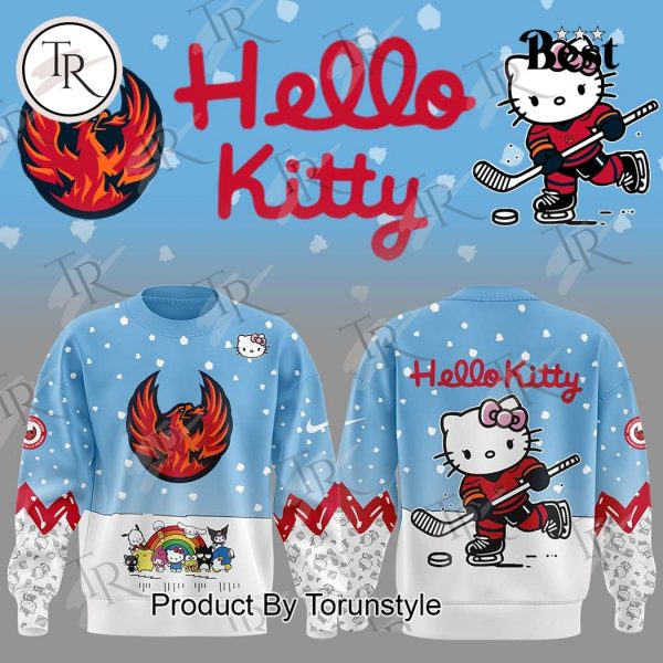 Coachella Valley Firebirds Hello Kitty New Edition 2025 Hoodie