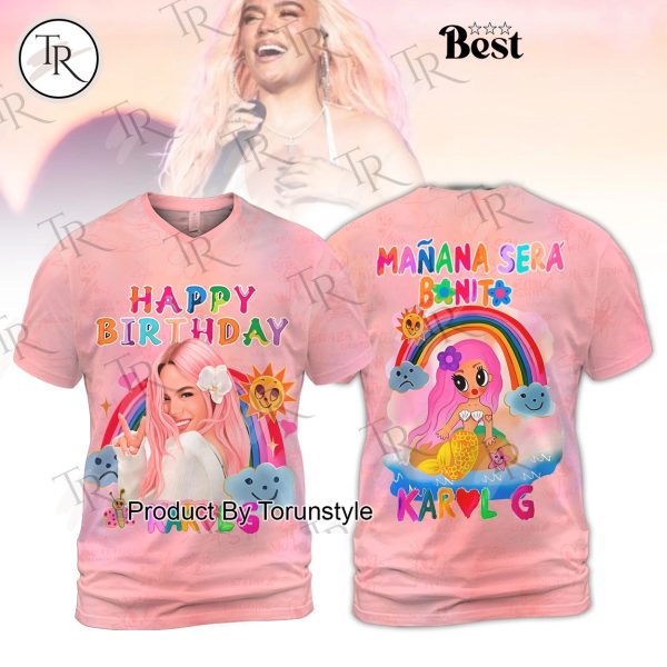 Happy Birthday Karol G “Manana Sera Bonito” Limited Edition T-Shirt