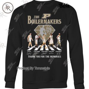 Purdue Boilermakers Men’s Basketball 129th 1896-2025 Thank You For The Memories T-Shirt