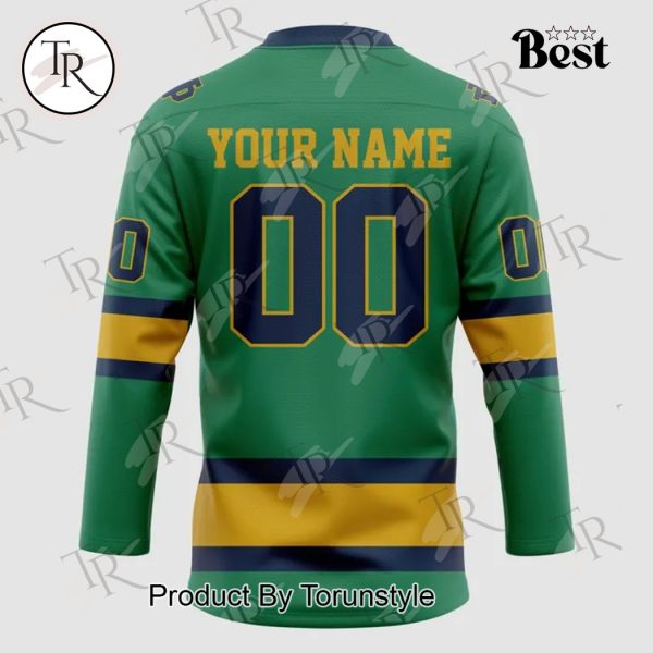 Notre Dame Fighting Irish Men’s Ice Hockey 2025 Green Special Edition Hoodie