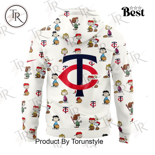 Minnesota Twins Peanuts 75th Anniversary Hoodie