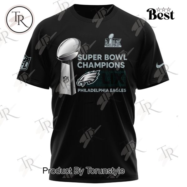 Fly Eagles Fly’ 2 Times Super Bowl Champions LIX Philadelphia Eagles Limited Edition Hoodie