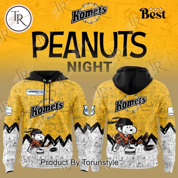 Fort Wayne Komets Peanuts Night 2025 Hoodie