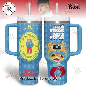 Bab Bunny 2025 Puerto Rico Seguimo Aqui 40oz Tumbler