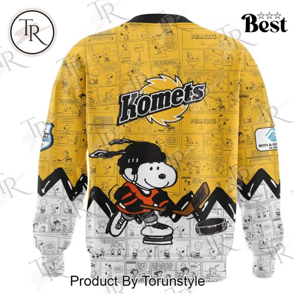 Fort Wayne Komets Peanuts Night 2025 Hoodie