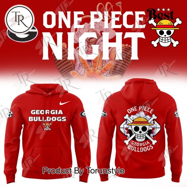 Georgia Bulldogs x One Piece Night 2025 New Edition Hoodie