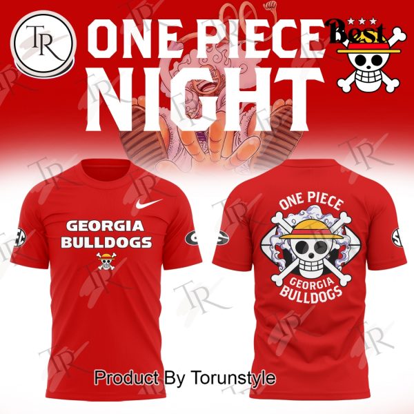 Georgia Bulldogs x One Piece Night 2025 New Edition Hoodie