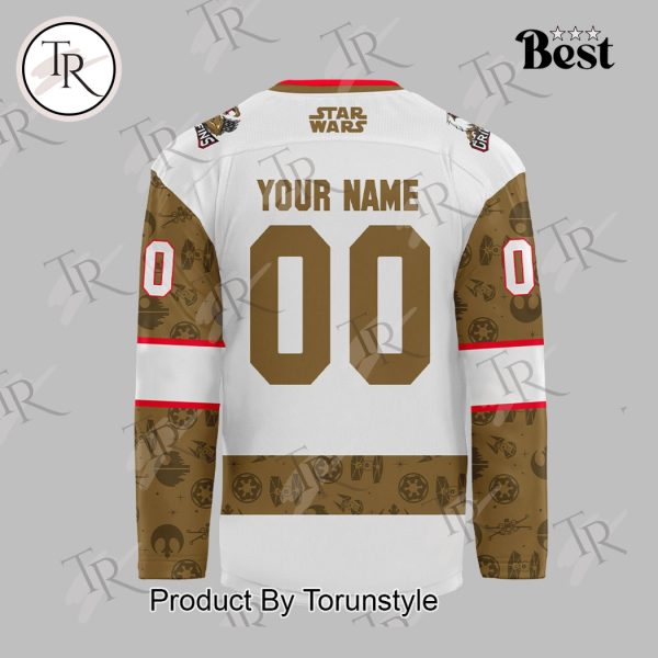 Grand Rapids Griffins 2025 Star Wars Night Custom Name Limited Edition Hockey Jersey