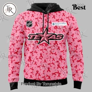 Texas Stars Breast Cancer Awareness Month Limited Edition Hoodie