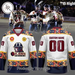 Tulsa Oilers 918 Night Custom Name Limited Edition Hockey Jersey