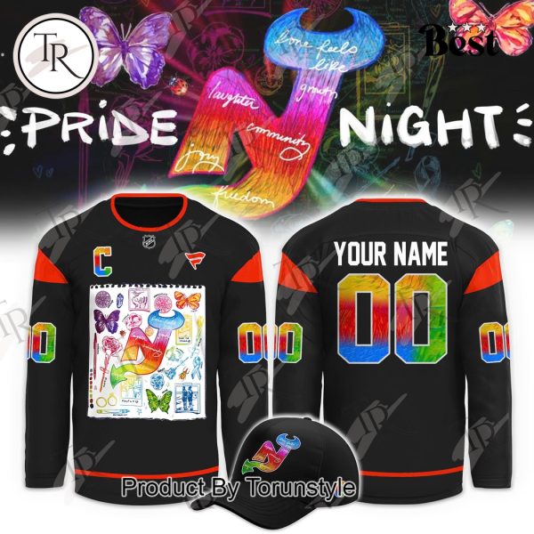 New Jersey Devils 2025 “Pride Night” Limited Edition Hockey Jersey – Black