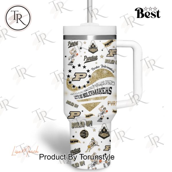 Just A Girl Purdue Boilermakers Basketball Who Loves Her Boilermakers 40oz Tumbler