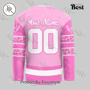 Washington Capitals x Barbie Night 2025 Custom Name Limited Edition Hockey Jersey