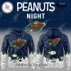 Philadelphia Flyers Peanuts Night 2025 75th Anniversary Hoodie – Blue