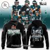 Philadelphia Eagles Super Bowl Champions LIX Champions “2 Times” Limited Edition Hoodie – Green