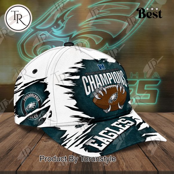 Philadelphia Eagles 2024 National Football Conference Champions Eagles Cap