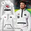 Kansas City Chiefs 5X Super Bowl Champions Back To Back To Back Hoodie – White