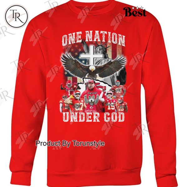 Kansas City Chiefs One Nation Under God New Edition T-Shirt