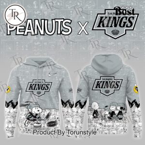 Los Angeles Kings Peanuts Night 75th Anniversary Hoodie