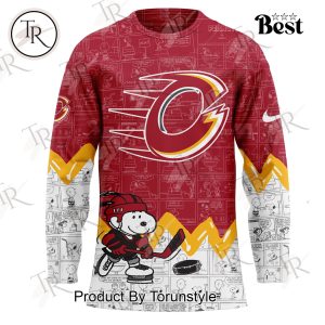 Ottawa Charge Peanuts Night 75th Anniversary Hockey Jersey