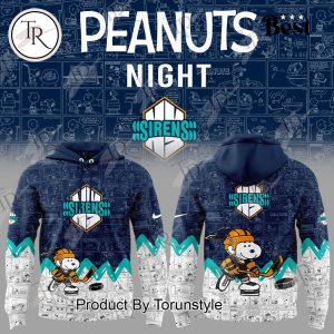 New York Sirens Peanuts Night 75th Anniversary Hockey Jersey