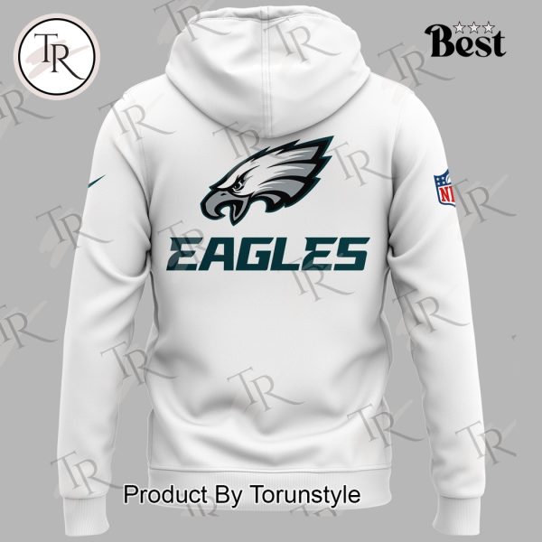 Let’s Hunt’ LIX Super Bowl Champions Philadelphia Eagles Limited Edition Hoodie – White