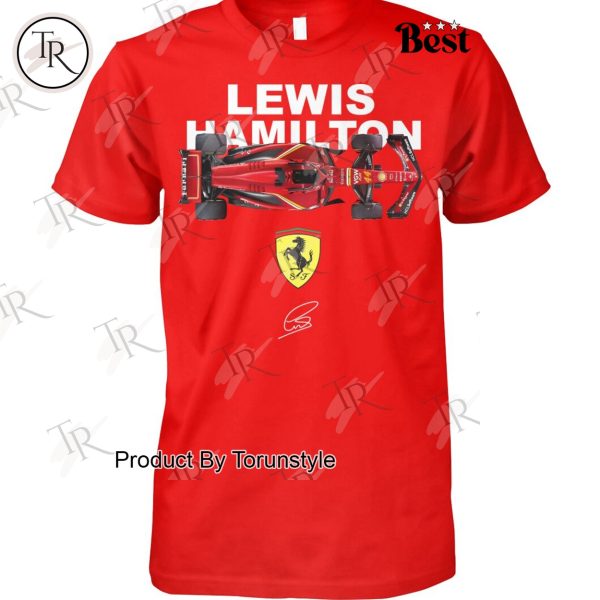 Lewis Hamilton 2025 New Design T-Shirt