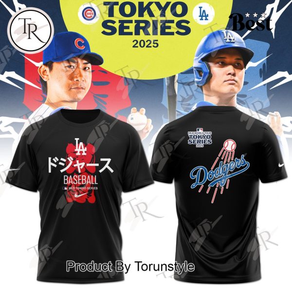 Los Angeles Dodgers MLB World Tour Tokyo Series 2025 Limited Edition Hoodie – Black