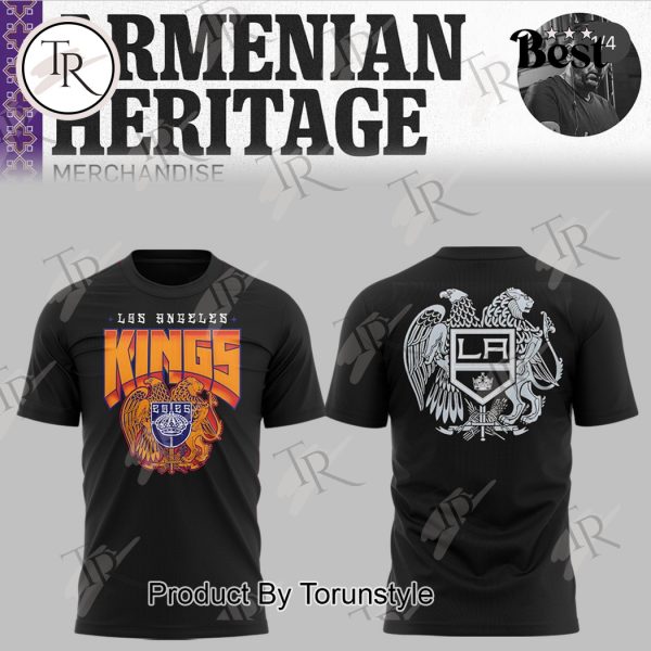 Los Angeles Kings Armenian Heritage Merchandise 2025 New Edition Hoodie