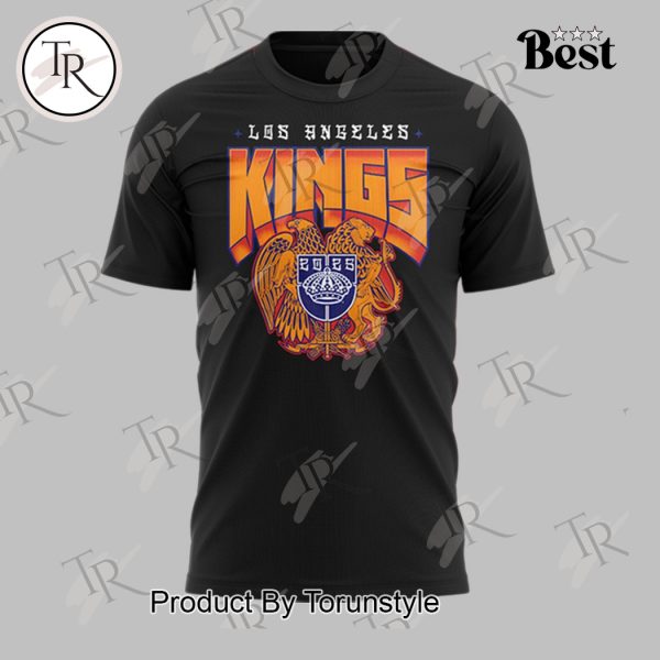 Los Angeles Kings Armenian Heritage Merchandise 2025 New Edition Hoodie