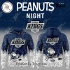 Los Angeles Kings Peanuts Night 75th Anniversary Hoodie – Grey