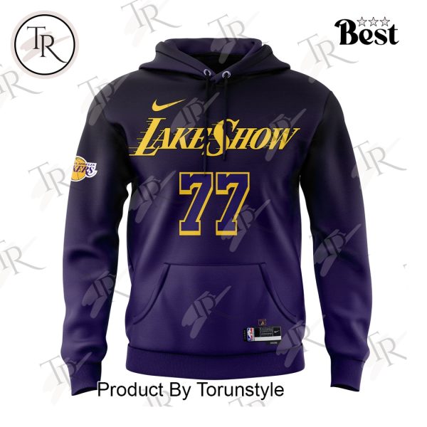 Los Angeles Lakers Show Number 77 Luka Don_i_ Hoodie