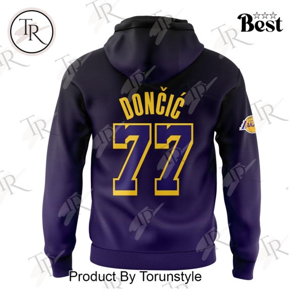 Los Angeles Lakers Show Number 77 Luka Don_i_ Hoodie