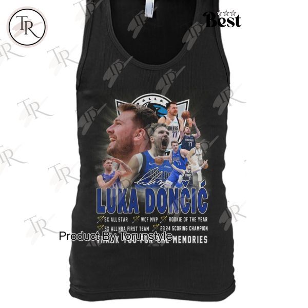 Luka Dončić Thank You For The Memories T-Shirt