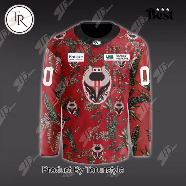 Special Birmingham Bulls Hockey Jersey Off His Back Raffles 2025 Custom Name Hockey Jersey