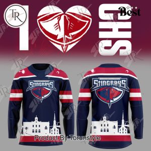 South Carolina Stingrays 2025 “I Love CHS Night” Limited Edition Hockey Jersey