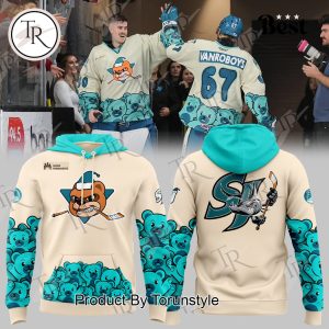 AHL San Jose Barracuda Personalized 2024 Home Kits Hoodie