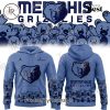 Memphis Grizzlies Teddy Bear Special Edition 2025 Hoodie – White