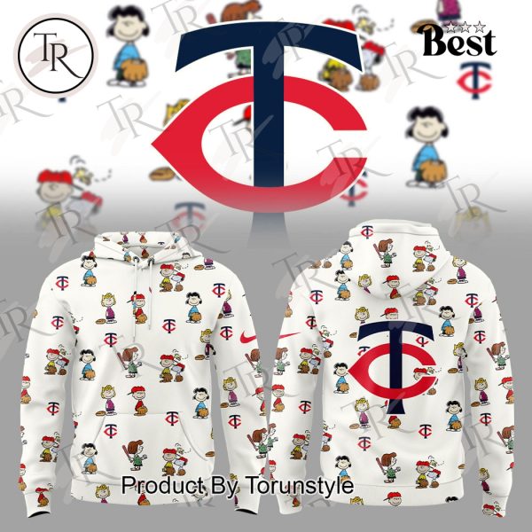 Minnesota Twins Peanuts 75th Anniversary Hoodie