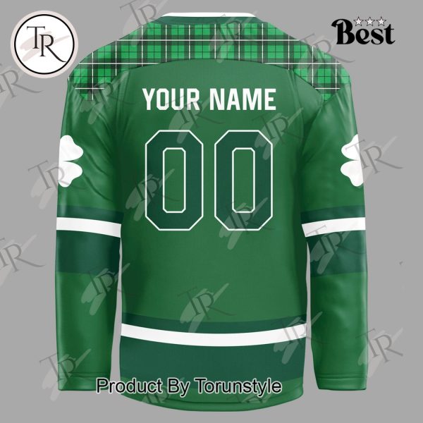 Minnesota Wild St. Patricks Day 2025 Custom Name Limited Edition Hockey Jersey